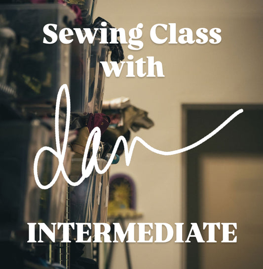 Intermediate sewing ALTERING A GARMENT (November 22nd 12-2pm)