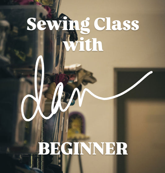 Beginner sewing (November 8th 11-1pm)