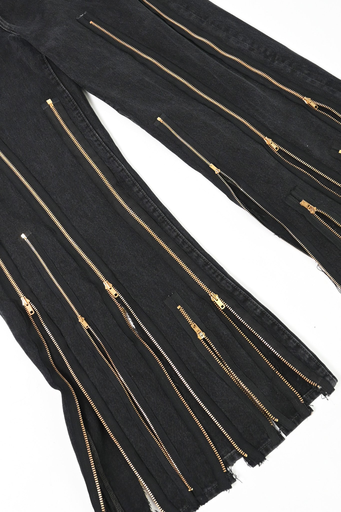 Gold zip denim 34/29