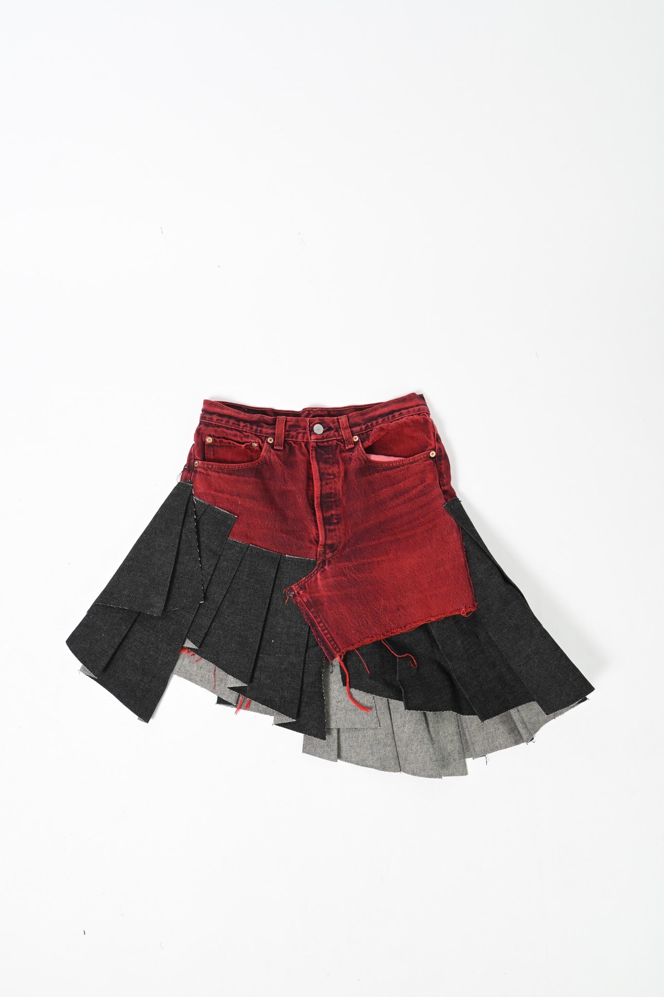 Raw denim skirt Medium (find at Friend Museum)