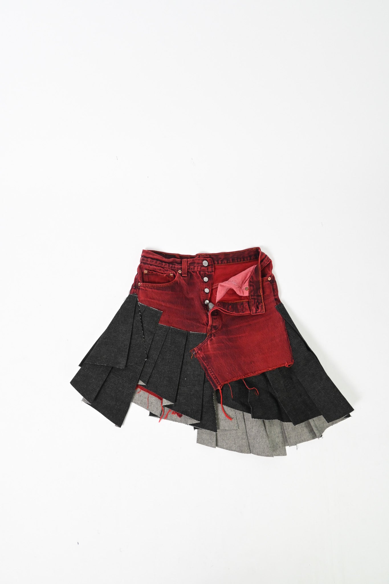 Raw denim skirt Medium (find at Friend Museum)