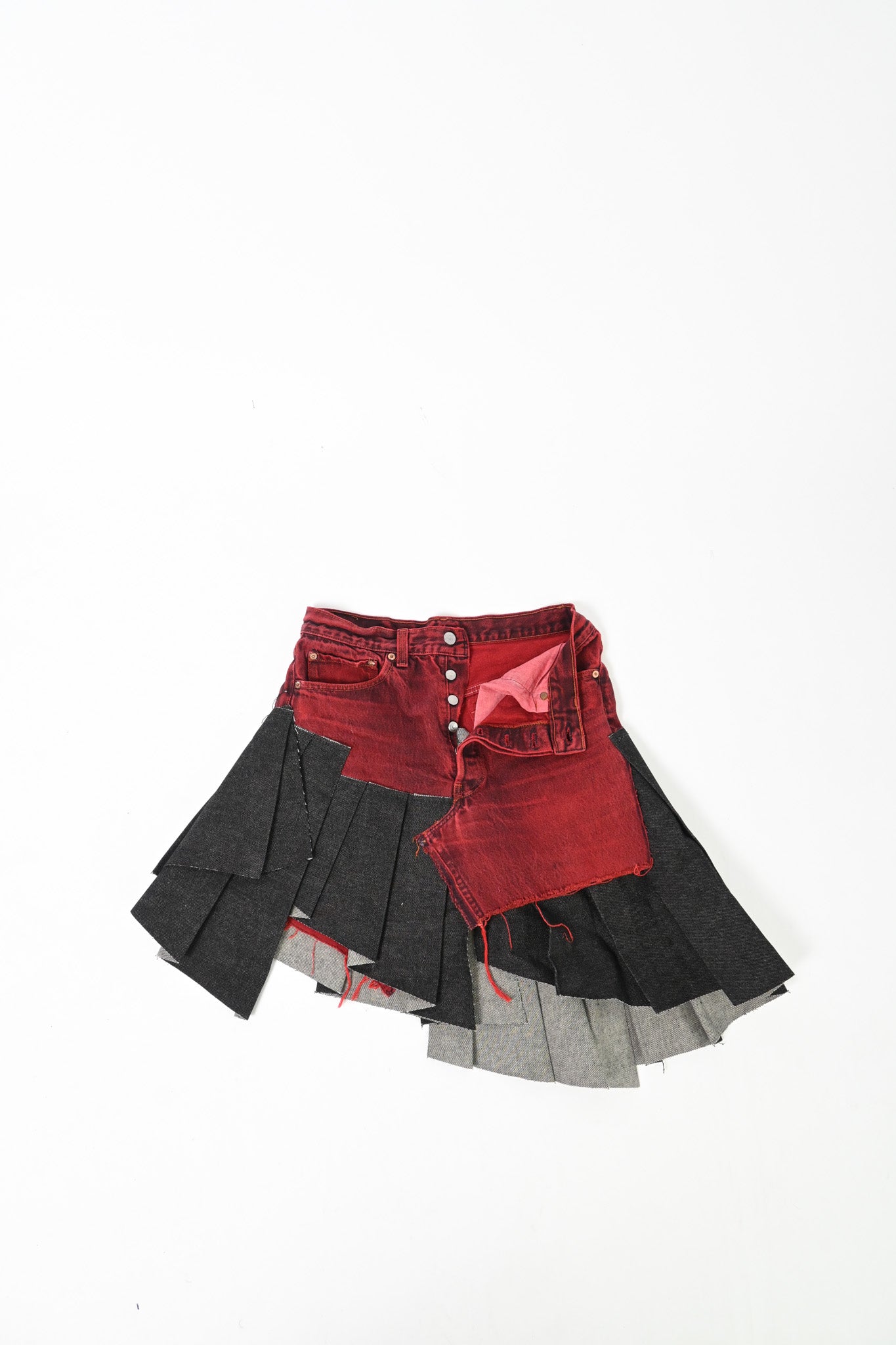 Raw denim skirt Medium (find at Friend Museum)