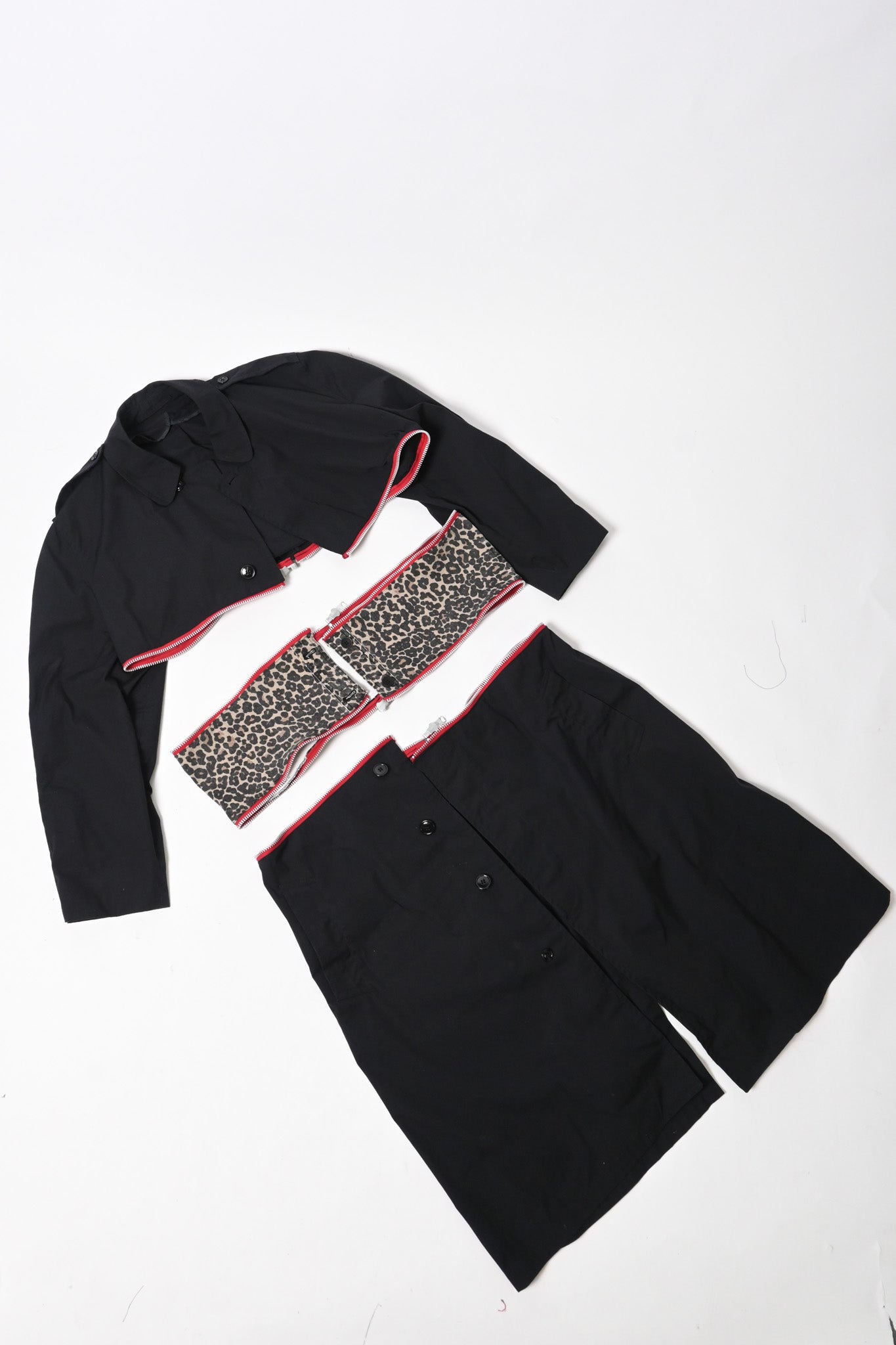 UNZIPPED trench Large