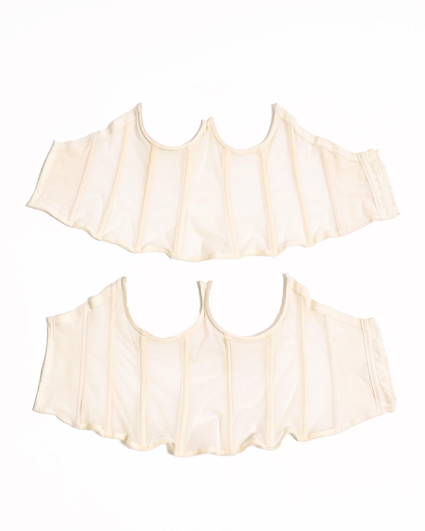 RACHEL'S sheer cream corset