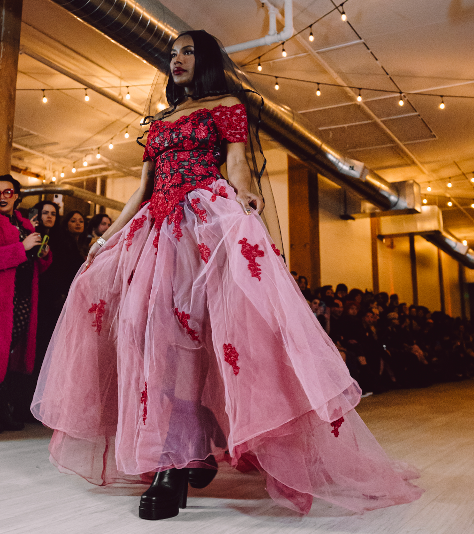 Red PRINCESS GOWN