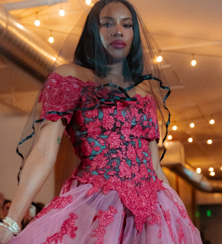 Red PRINCESS GOWN