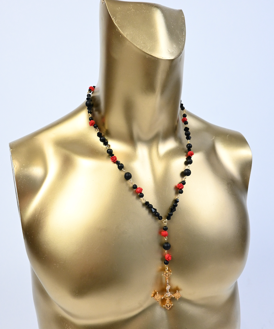 Rose necklace