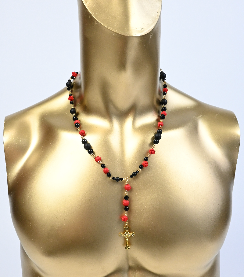Rose necklace