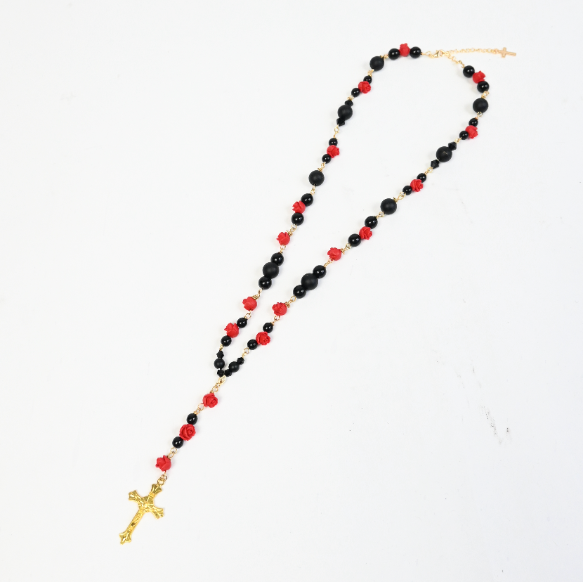 Rose necklace