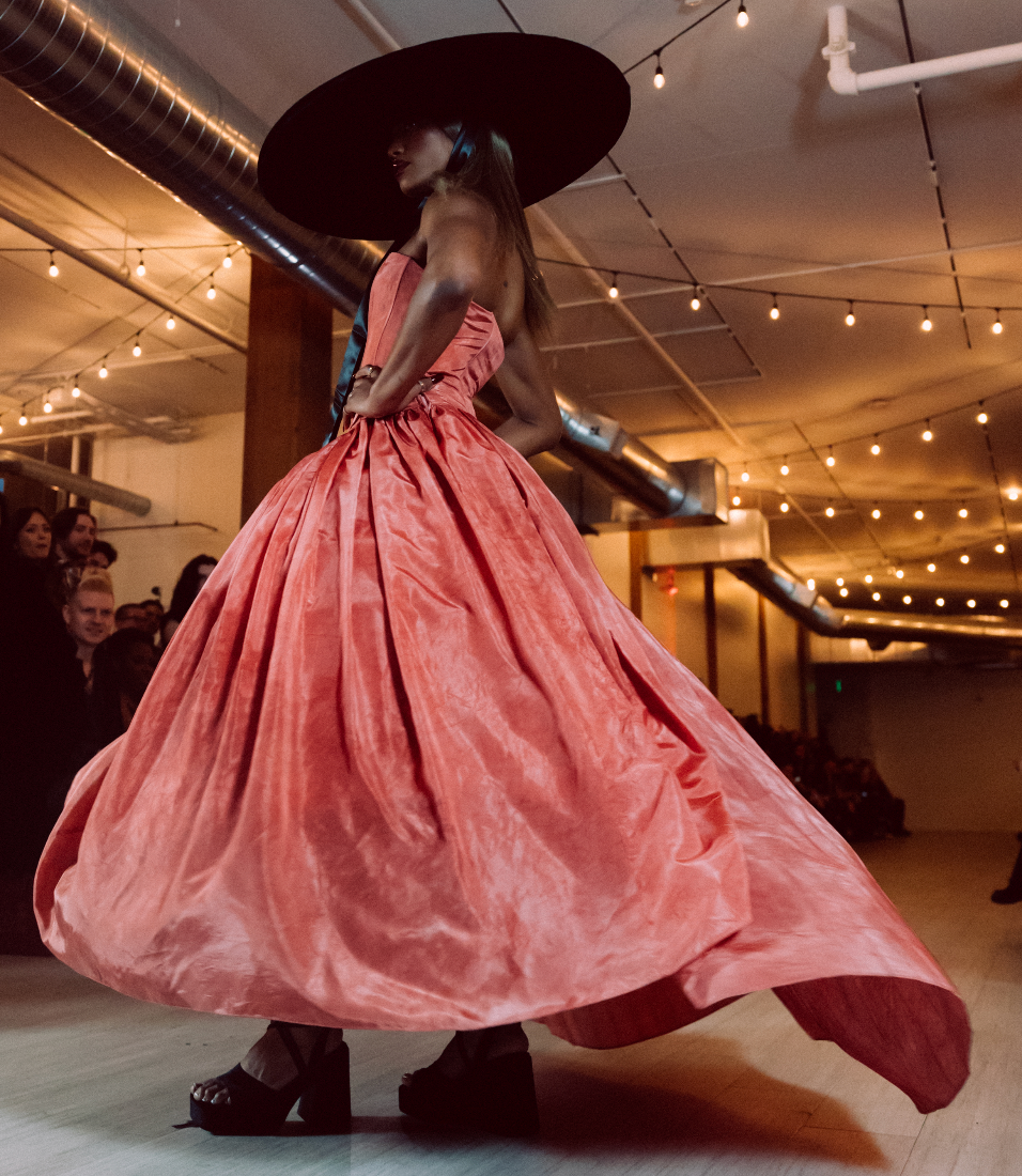 CORAL GOWN