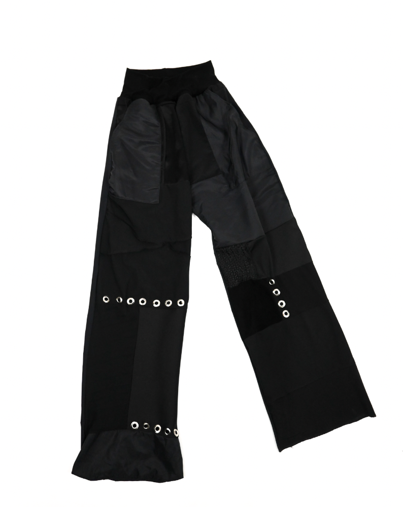 Wide Leg Pants (bleach proof) XS/S (find this at Bon Voyage Vintage)