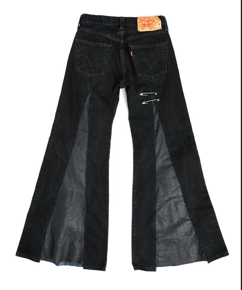 TYLAR'S Safety Pin Denim (find this at Friends Museum)