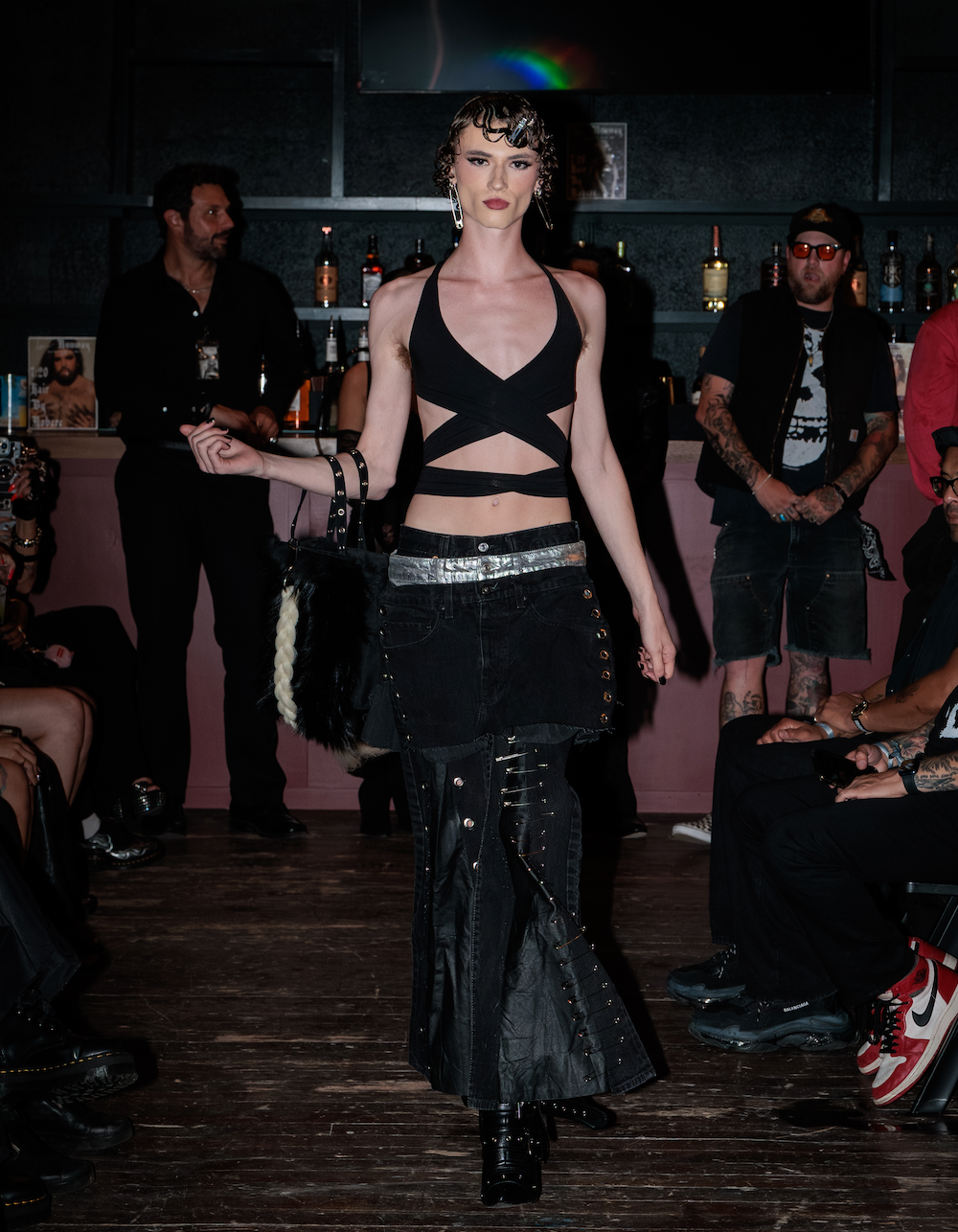 TYLAR'S Stacked Denim Skirt