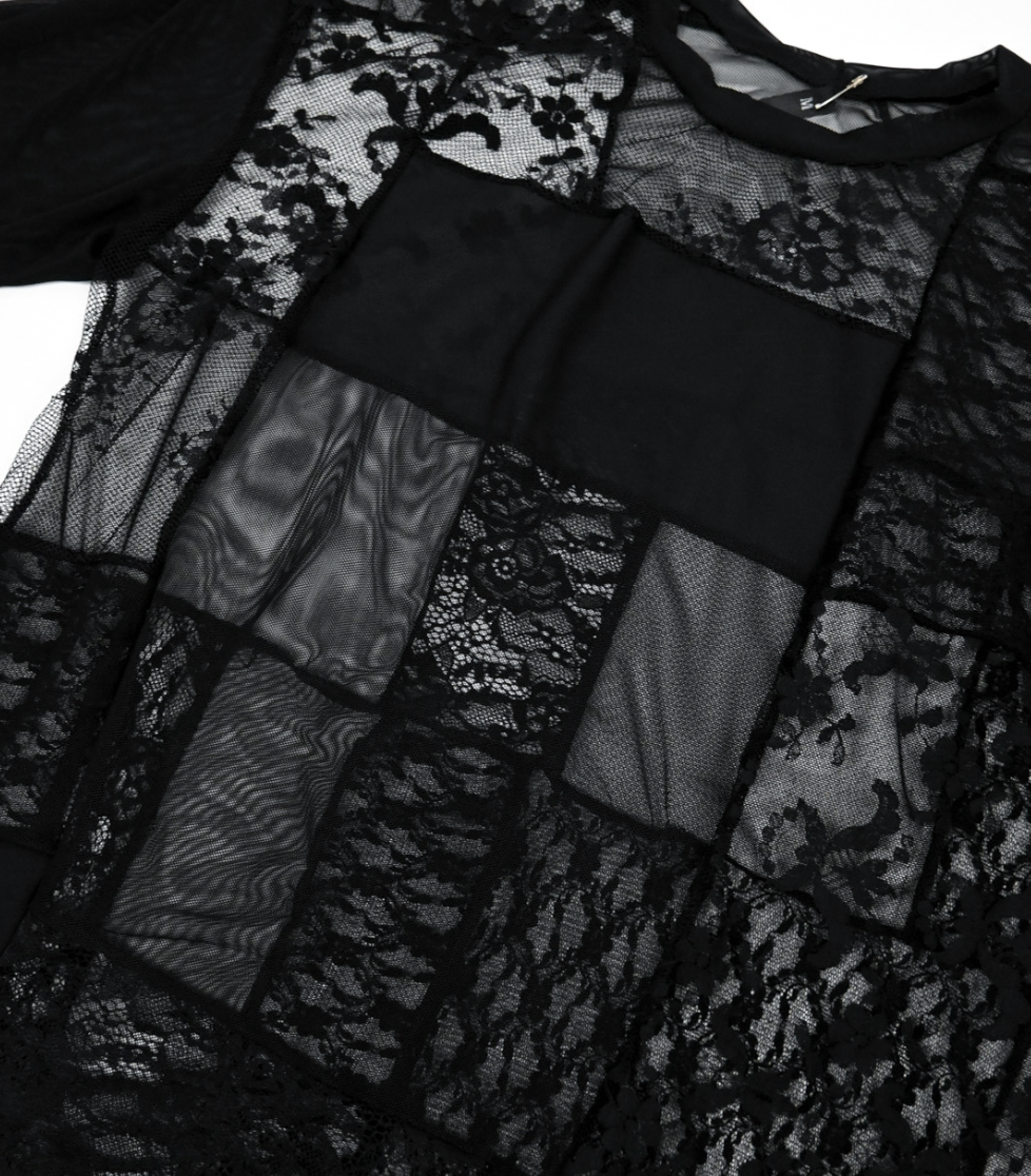 Sheer Lace Shirt (Bleach Proof)