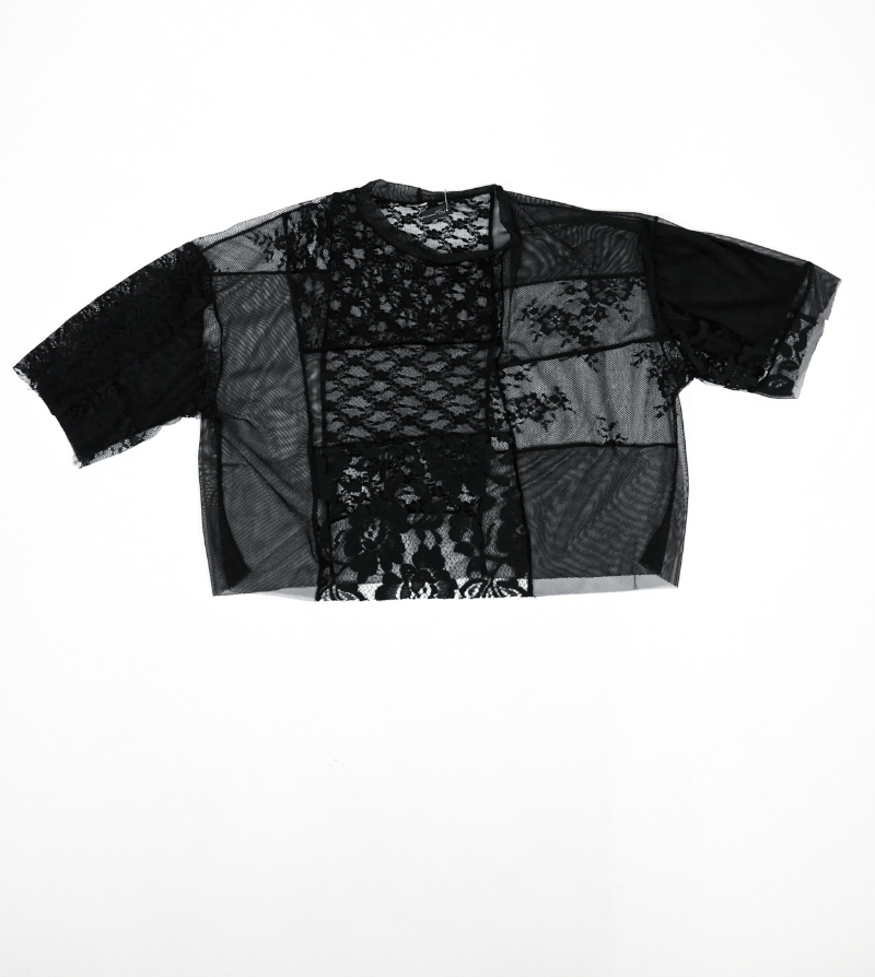 Sheer Lace Shirt (Bleach Proof)