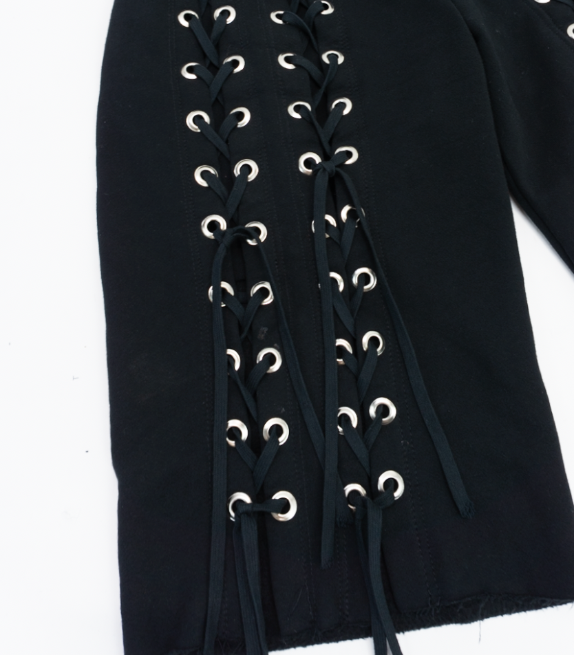 Fleece Lace Up shorts ARCHIVE runway (multiple sizes)