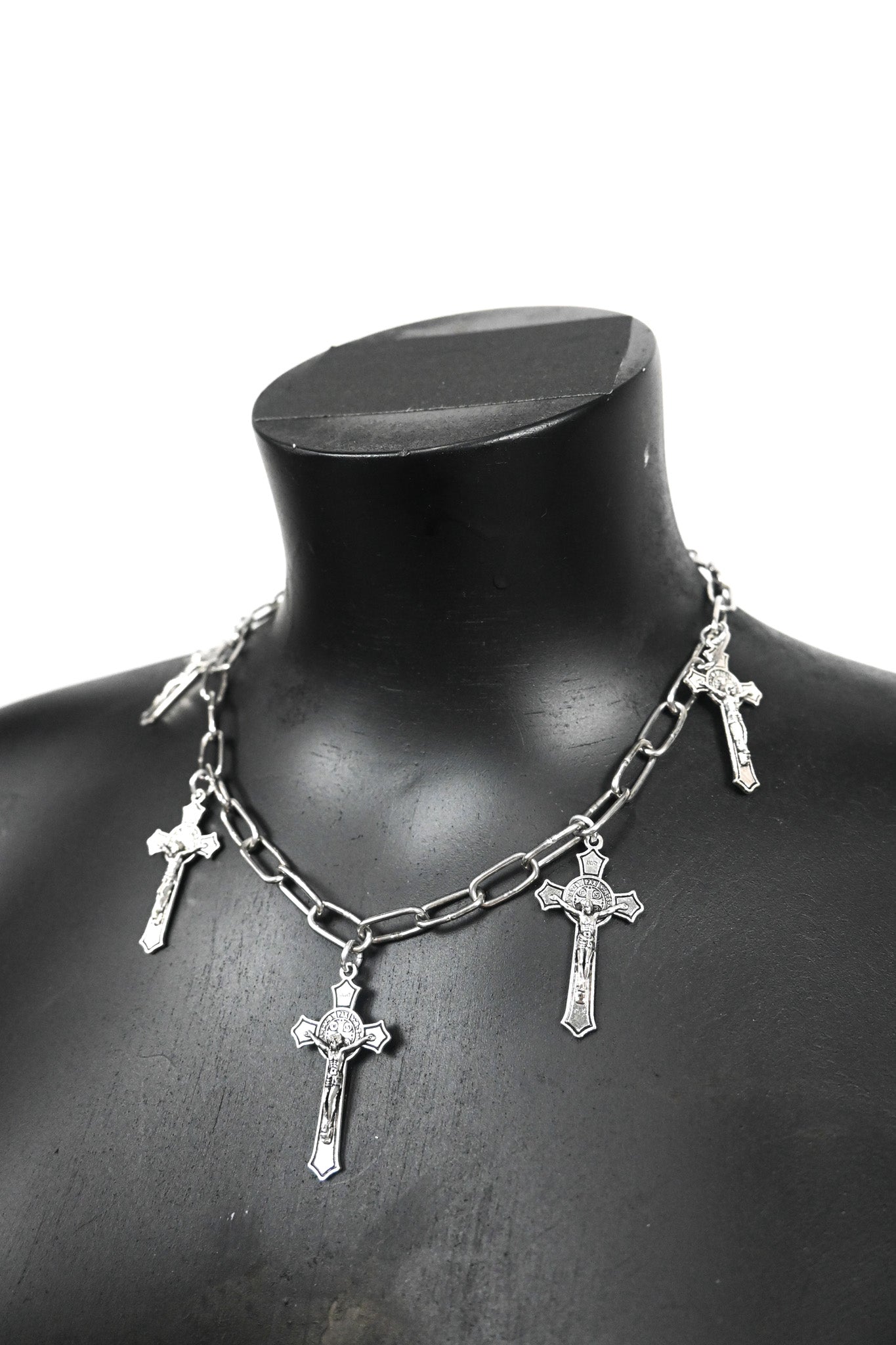 Crucifix chain necklace