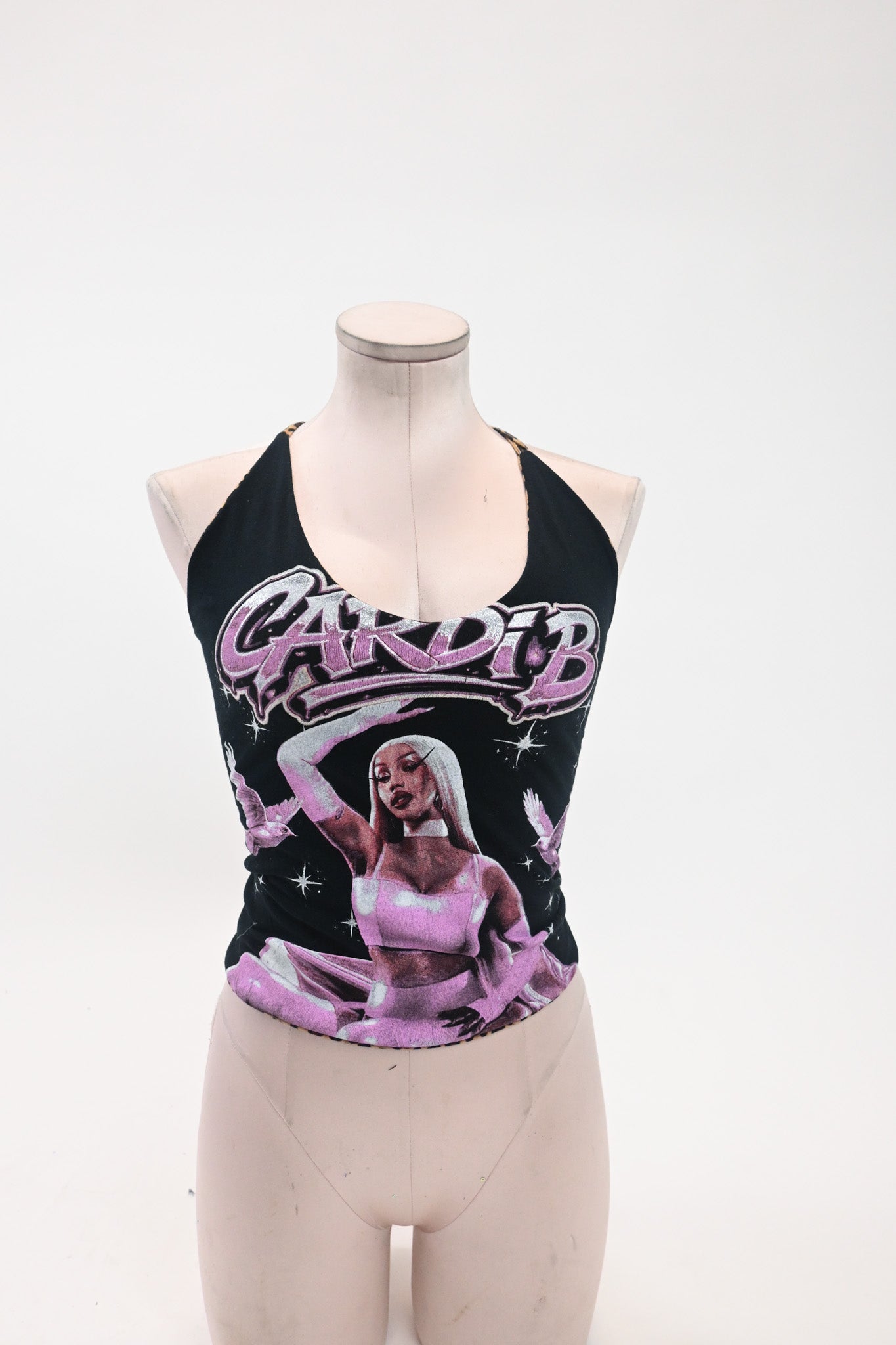 Reversible Cardi Leopard Tie back tank (S/M and L/XL)