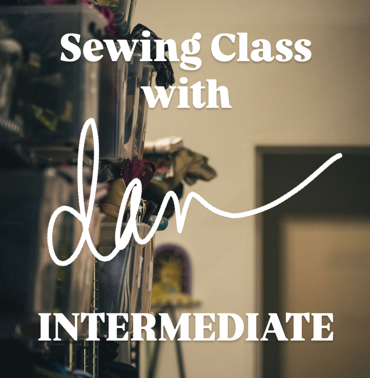 Intermediate sewing ALTERING A GARMENT (january 11th 11-2pm)