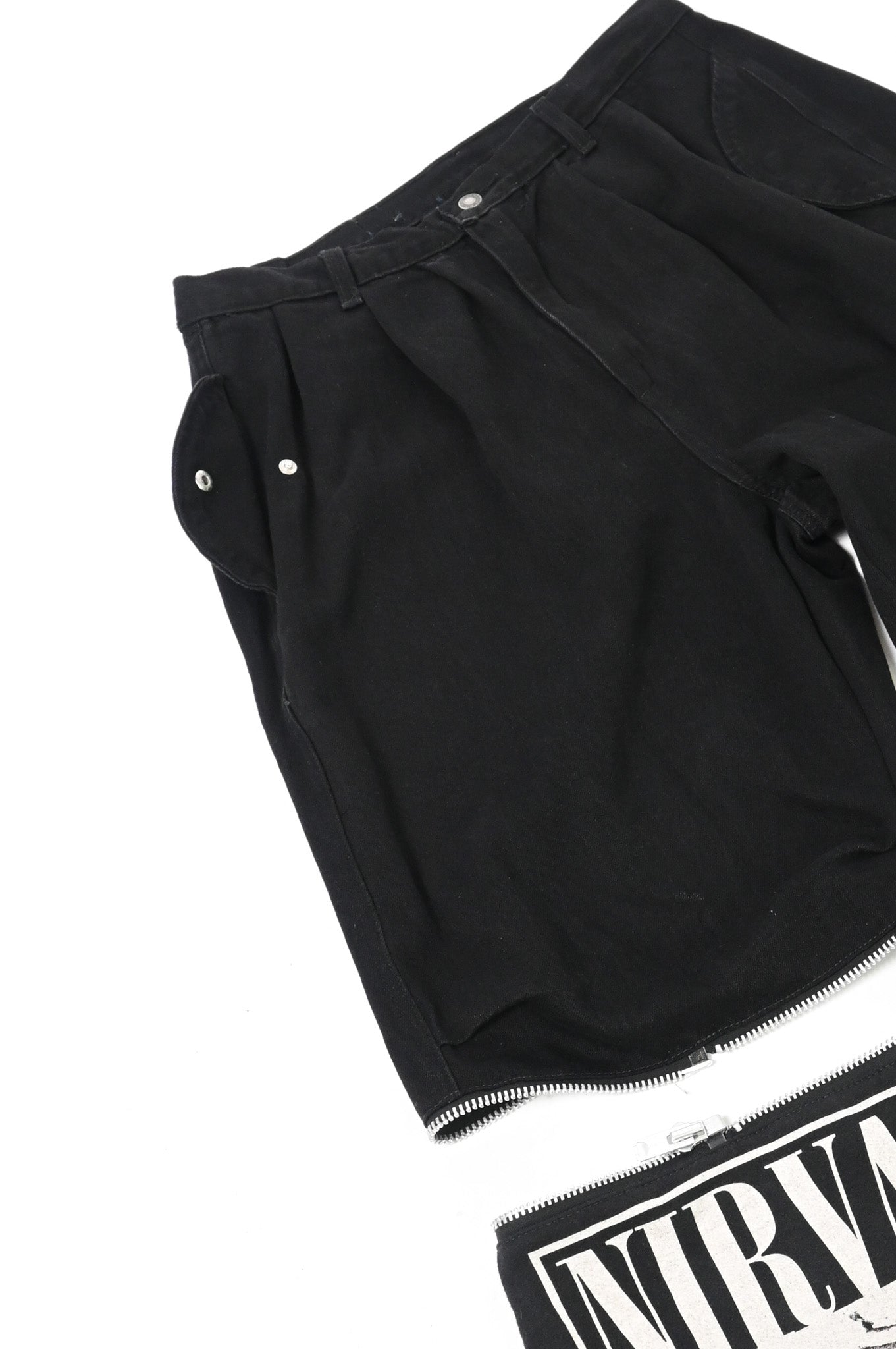 Zip-off Band Tee pants 34/37