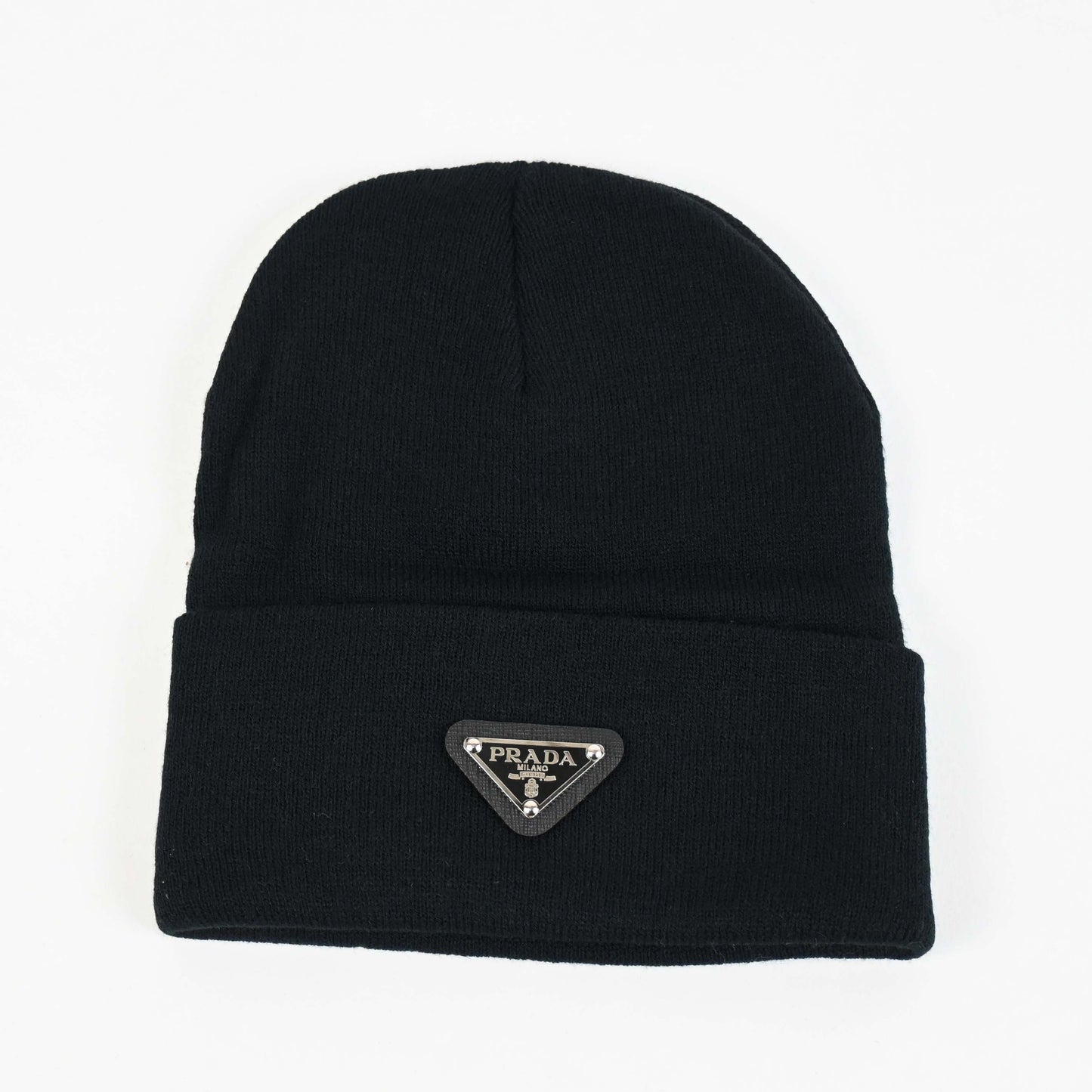 Black classic style beanie (14 emblem colors avaiable)