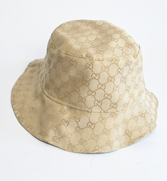 Gold (satin lined) bucket hats