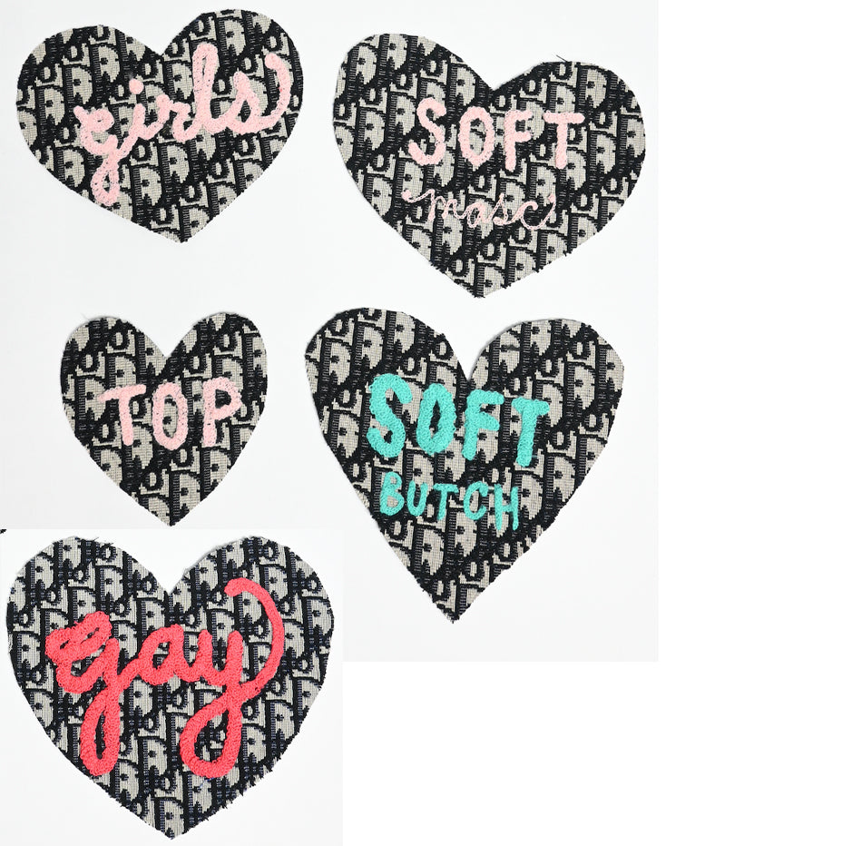 LGBTQIA+ custom bootleg patches