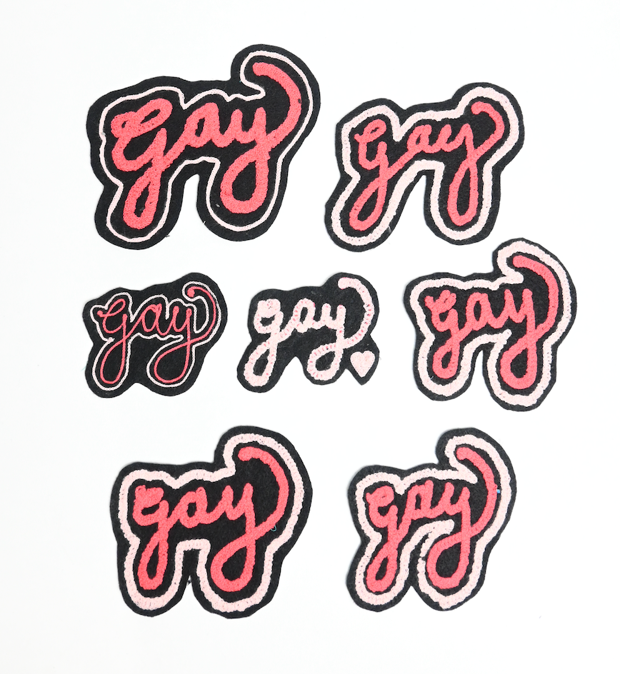 LGBTQIA+ custom patches