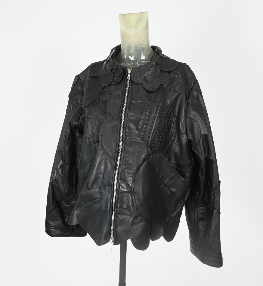 PARKER'S Leather circle jacket