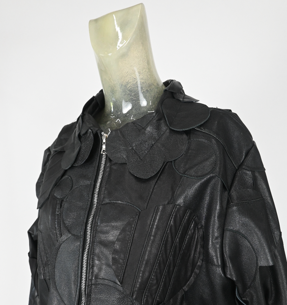 PARKER'S Leather circle jacket