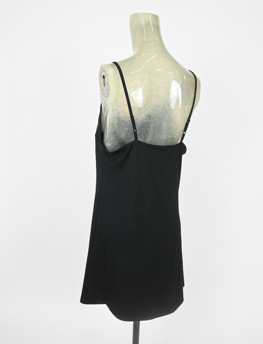 Black slip dress (multiple sizes)