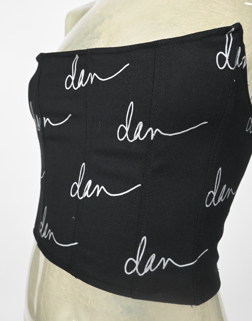D'MON'S  logo corset (multiple sizes)