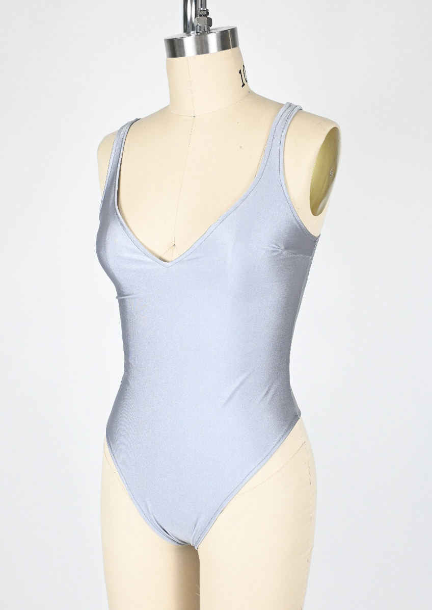 Lace up SILVER one piece (multiple sizes)