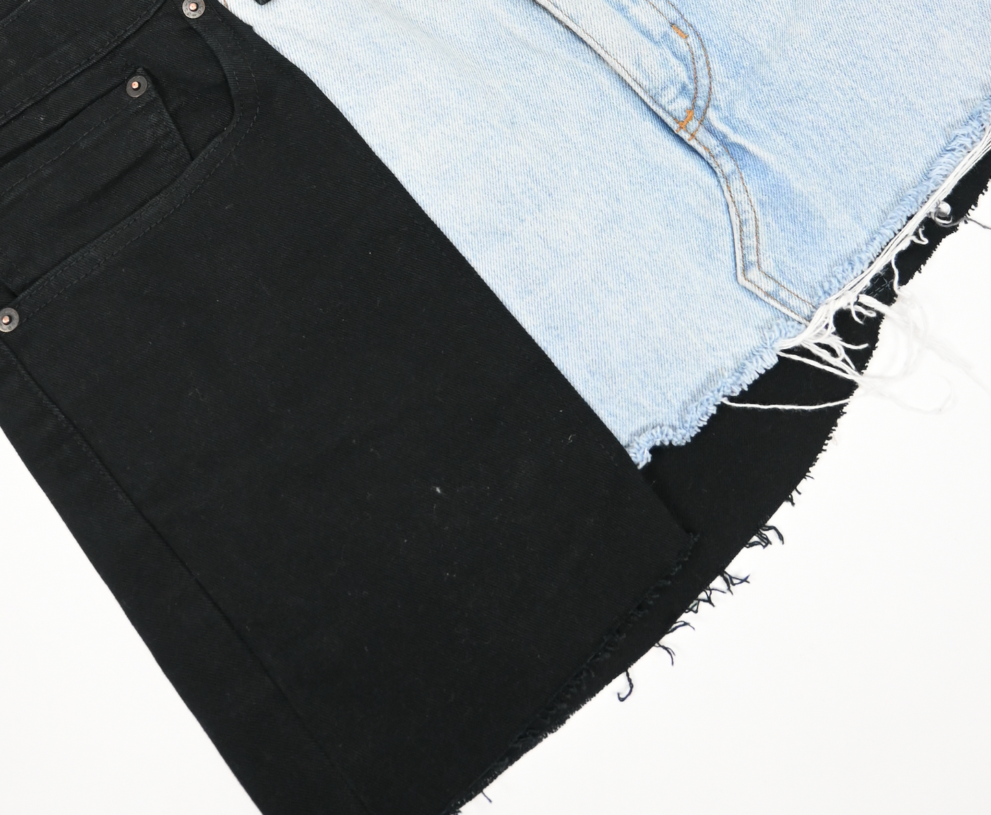 Denim Split Skirt (44" waist)