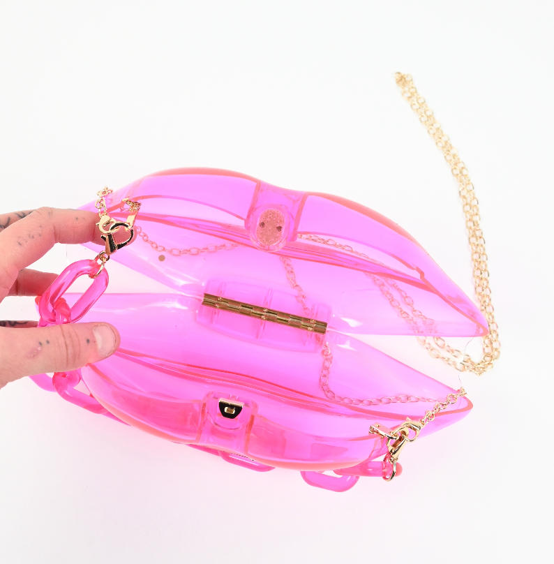 Reworked clear lip bag