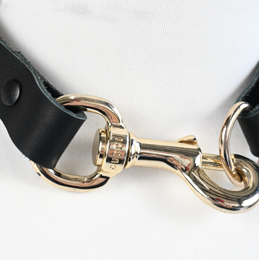 Reworked Gucci clasp choker