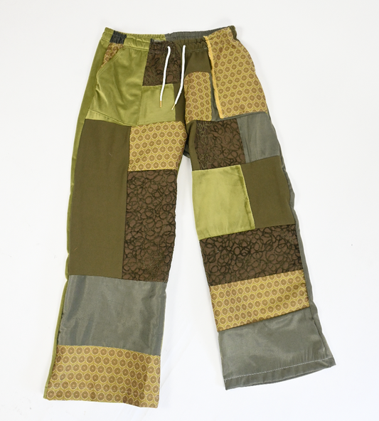 Patch-work Pants (size large)