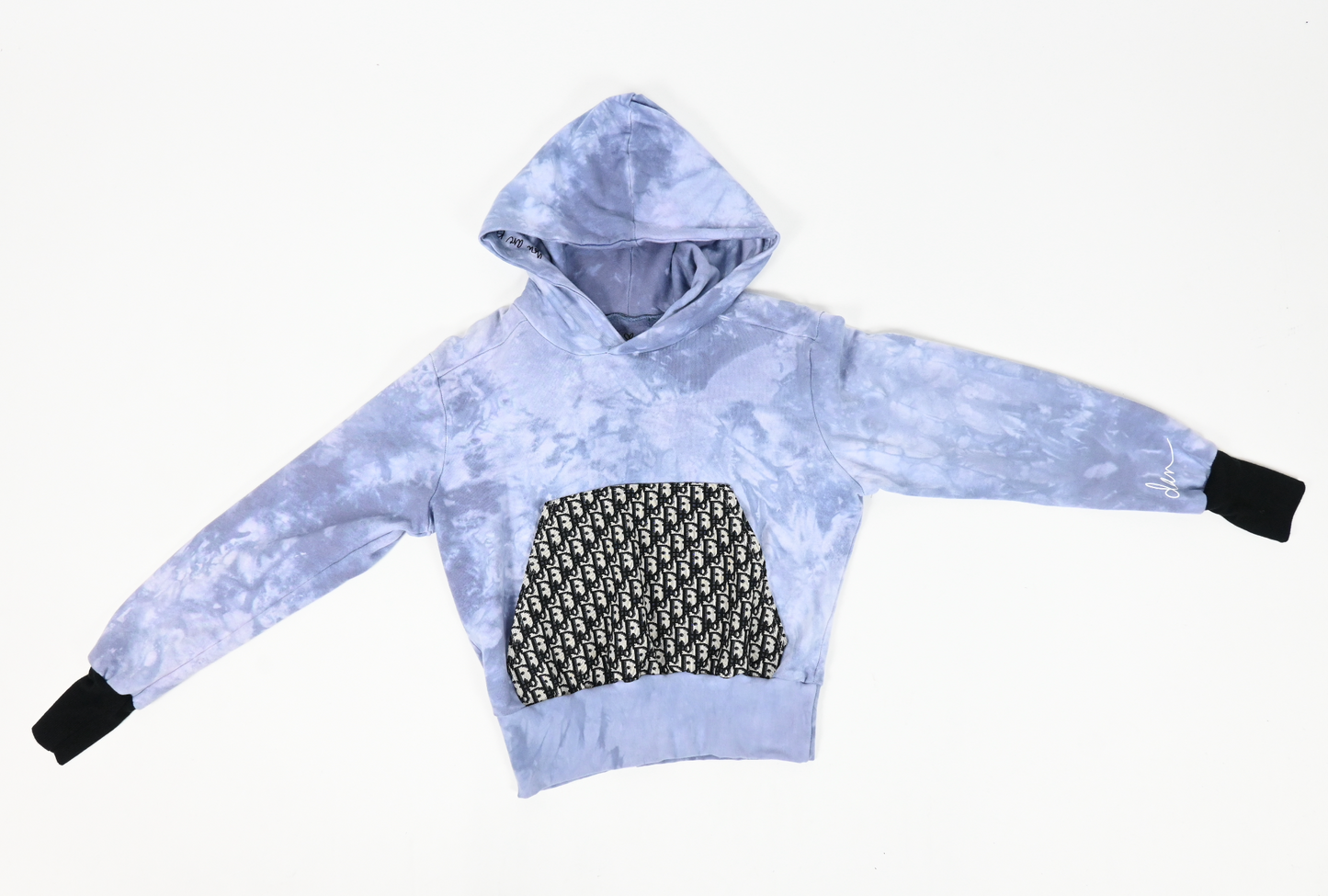 Organic cotton fleece hoodie