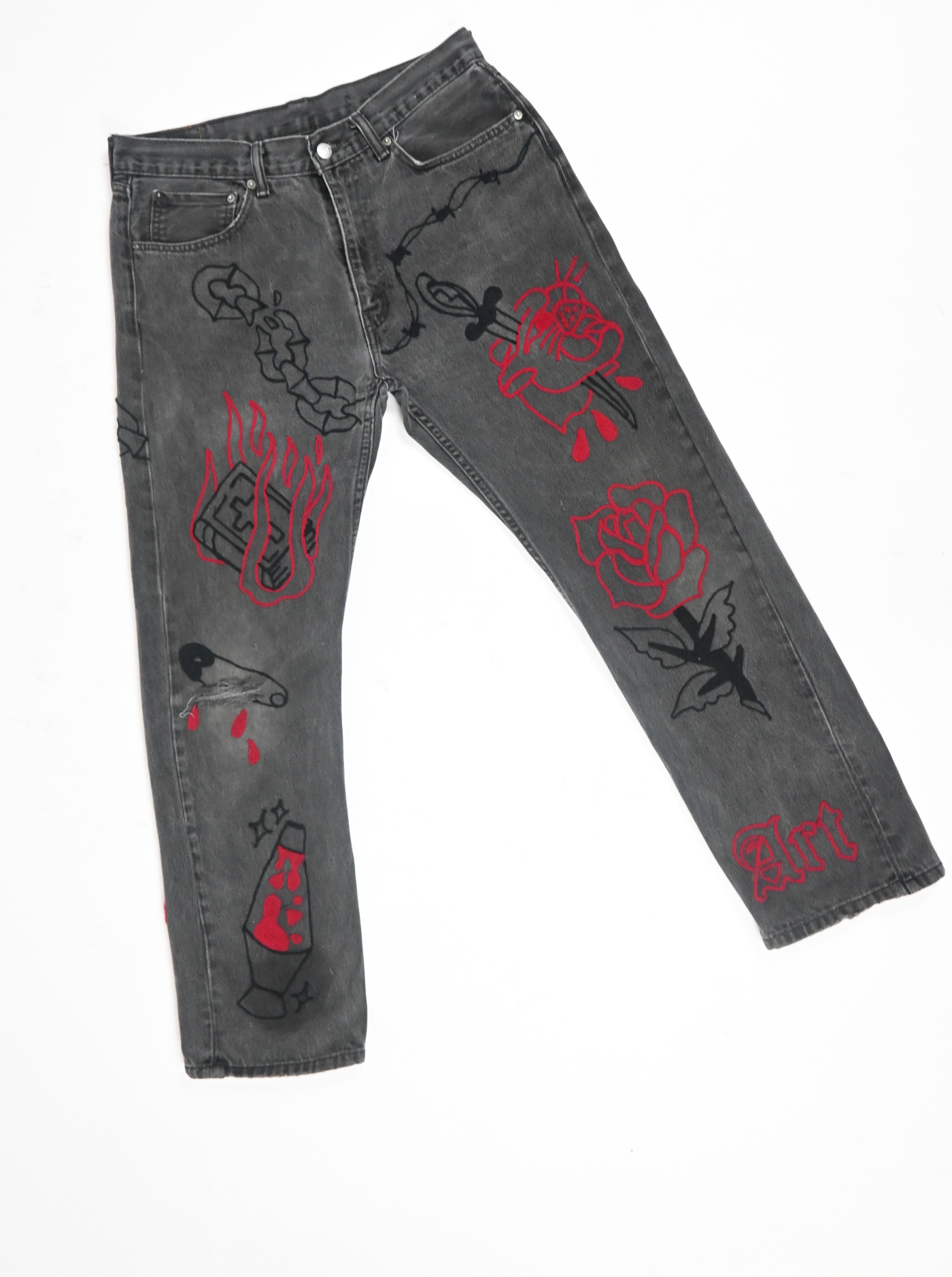 TATTOO PANTS (34/32)