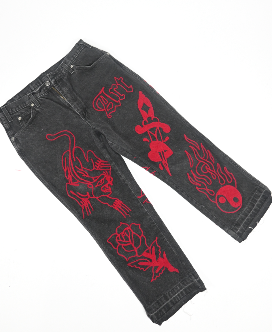 TATTOO PANTS (36/32)