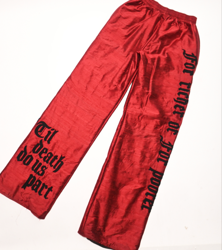 RED VOW PANTS