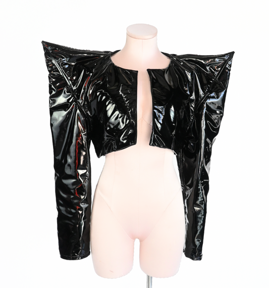 VINYL POINT SHOULDER JACKET