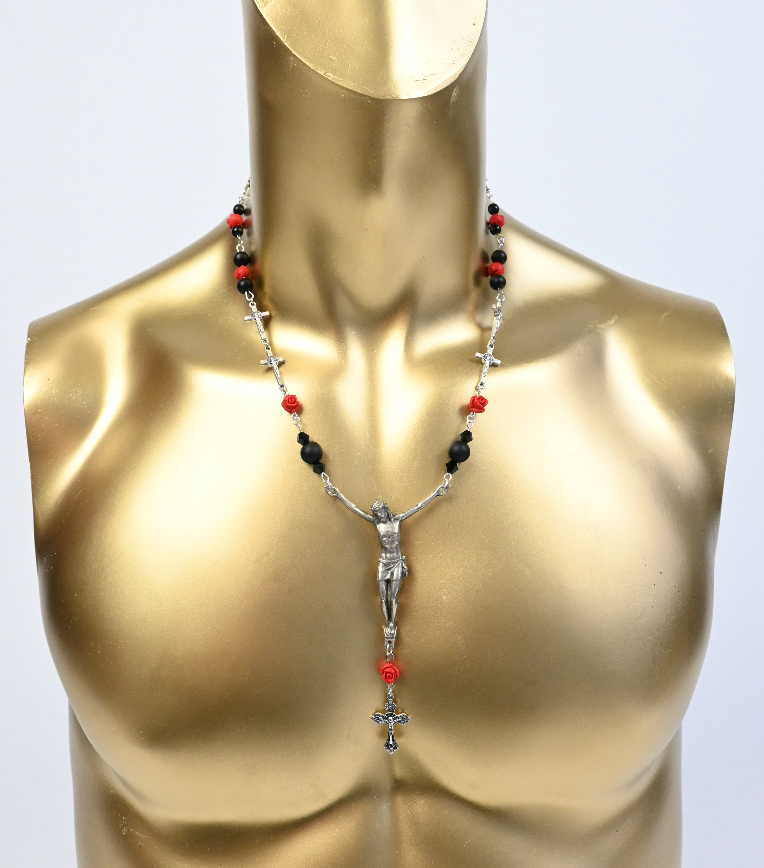 Rose necklace