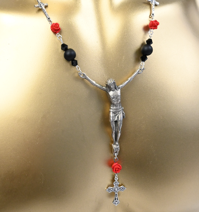 Rose necklace
