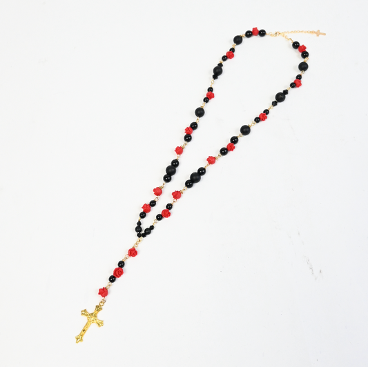 Rose necklace