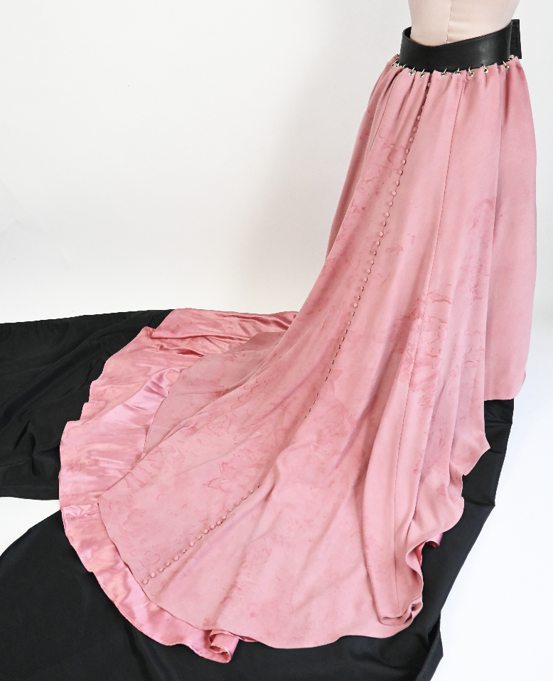 Show stopper pink train skirt (free alterations)