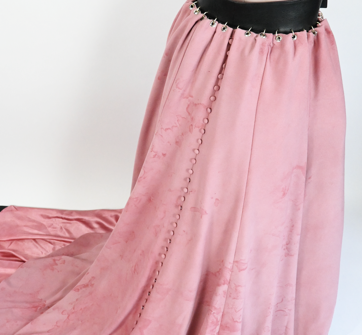 Show stopper pink train skirt (free alterations)