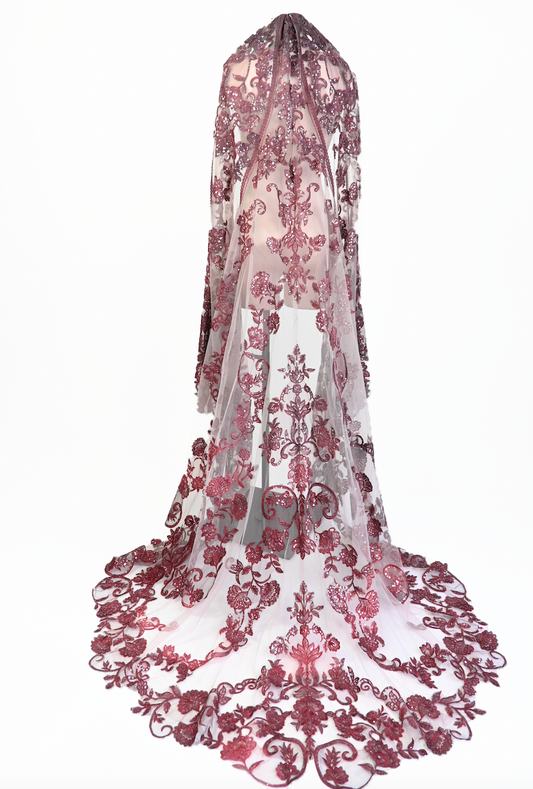 Hand-dyed VEIL