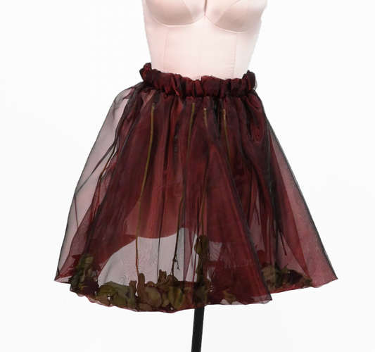 Dried rose skirt