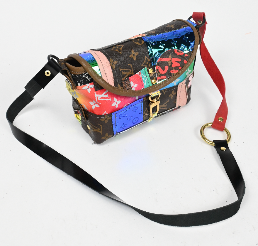 Scrap LV bag